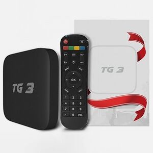 TG3 BR TV BOX A3 UPGRADE 2022 S905X Smart Portuguese Version Android OTT